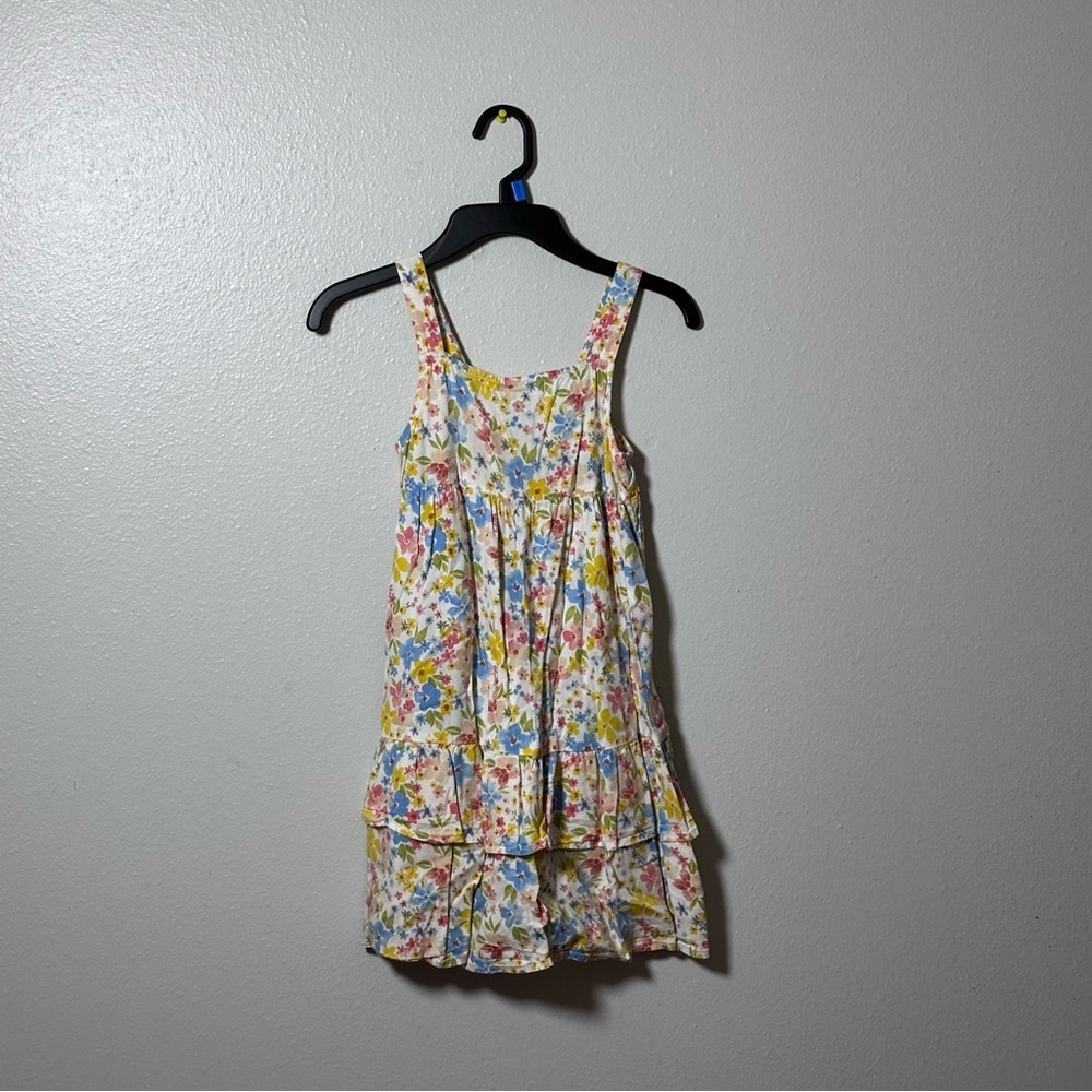Old navy Girls Yellow floral Spring dress size S(6/7)